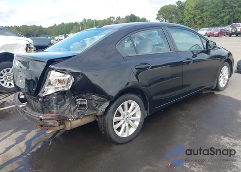 2012 Honda Civic Ex z USA, uszkodzony, nr VIN 19XFB2F88CE302323